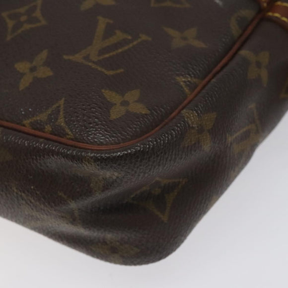 LOUIS VUITTON Monogram Compiegne 23 Clutch Bag M51847 LV Auth ep7865