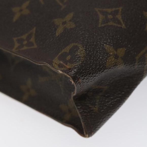 LOUIS VUITTON Monogram Poche Toilette 26 Pouch M47542 LV Auth ep7875