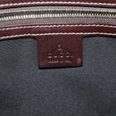 GUCCI Horsebit Shoulder Bag Canvas Black 153032 Auth ep7880-15