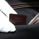 GUCCI Horsebit Shoulder Bag Canvas Black 153032 Auth ep7880-20