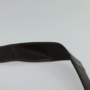 GUCCI Horsebit Shoulder Bag Canvas Black 153032 Auth ep7880-8