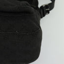 GUCCI GG Canvas Shoulder Bag Black 101651 Auth ep7882-14