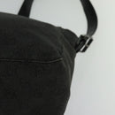 GUCCI GG Canvas Shoulder Bag Black 101651 Auth ep7882-16