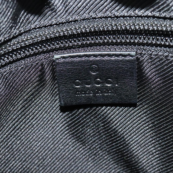 GUCCI GG Canvas Shoulder Bag Black 101651 Auth ep7882