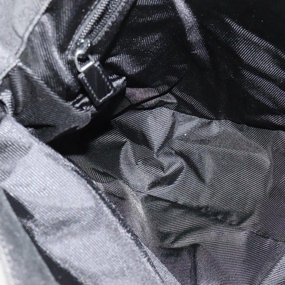 GUCCI GG Canvas Shoulder Bag Black 101651 Auth ep7882