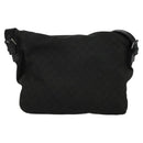 GUCCI GG Canvas Shoulder Bag Black 101651 Auth ep7882-2