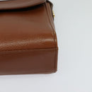 Burberrys Shoulder Bag Leather Brown Auth ep7917-14