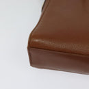 Burberrys Shoulder Bag Leather Brown Auth ep7917-15