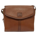 Burberrys Shoulder Bag Leather Brown Auth ep7917-13