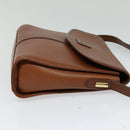 Burberrys Shoulder Bag Leather Brown Auth ep7917-4