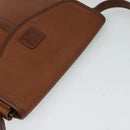 Burberrys Shoulder Bag Leather Brown Auth ep7917-6