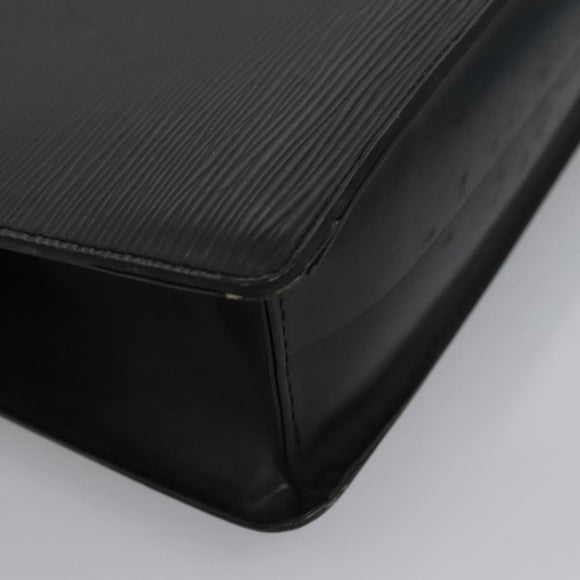 LOUIS VUITTON Epi Monceau 28 Hand Bag Black M52122 LV Auth ep7922