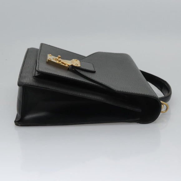 LOUIS VUITTON Epi Monceau 28 Hand Bag Black M52122 LV Auth ep7922