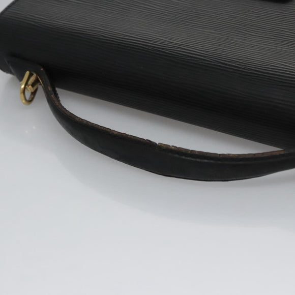 LOUIS VUITTON Epi Monceau 28 Hand Bag Black M52122 LV Auth ep7922