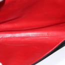 CELINE Shoulder Bag Suede Black Gold Auth ep7948-11