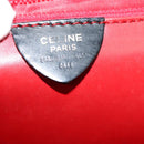 CELINE Shoulder Bag Suede Black Gold Auth ep7948-12