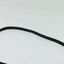 CELINE Shoulder Bag Suede Black Gold Auth ep7948-8