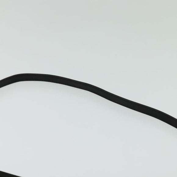 CELINE Shoulder Bag Suede Black Gold Auth ep7948