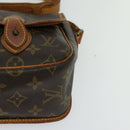 LOUIS VUITTON Monogram Gibeciere MM Shoulder Bag M42247 LV Auth ep7955-15
