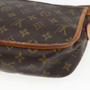 LOUIS VUITTON Monogram Gibeciere MM Shoulder Bag M42247 LV Auth ep7955-12