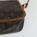 LOUIS VUITTON Monogram Gibeciere MM Shoulder Bag M42247 LV Auth ep7955-17