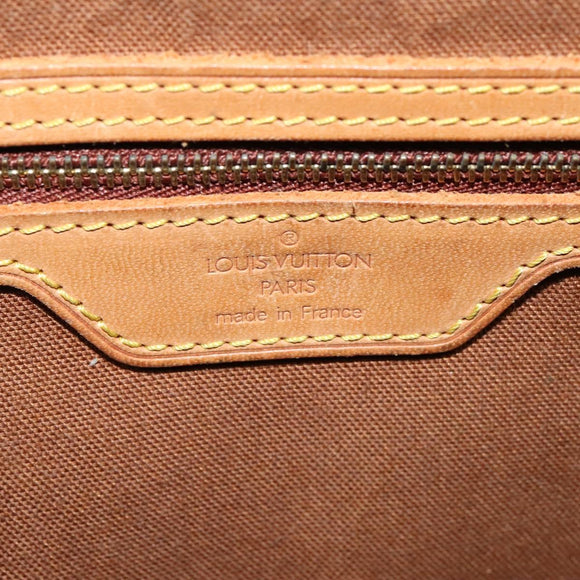 LOUIS VUITTON Monogram Gibeciere MM Shoulder Bag M42247 LV Auth ep7955