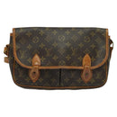 LOUIS VUITTON Monogram Gibeciere MM Shoulder Bag M42247 LV Auth ep7955-13