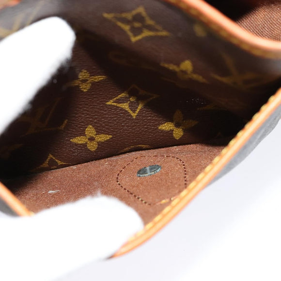 LOUIS VUITTON Monogram Gibeciere MM Shoulder Bag M42247 LV Auth ep7955