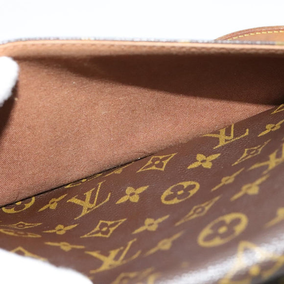 LOUIS VUITTON Monogram Gibeciere MM Shoulder Bag M42247 LV Auth ep7955