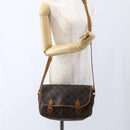 LOUIS VUITTON Monogram Gibeciere MM Shoulder Bag M42247 LV Auth ep7955-26