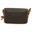 LOUIS VUITTON Monogram Gibeciere MM Shoulder Bag M42247 LV Auth ep7955-2