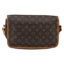 LOUIS VUITTON Monogram Gibeciere MM Shoulder Bag M42247 LV Auth ep7955-3