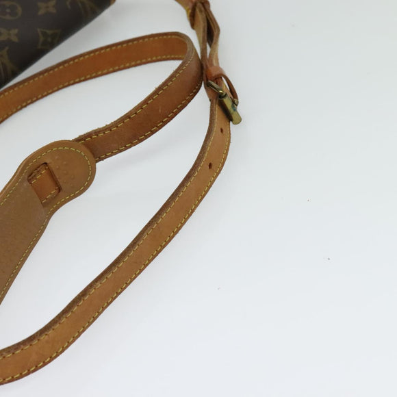 LOUIS VUITTON Monogram Gibeciere MM Shoulder Bag M42247 LV Auth ep7955