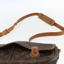 LOUIS VUITTON Monogram Gibeciere MM Shoulder Bag M42247 LV Auth ep7955-8