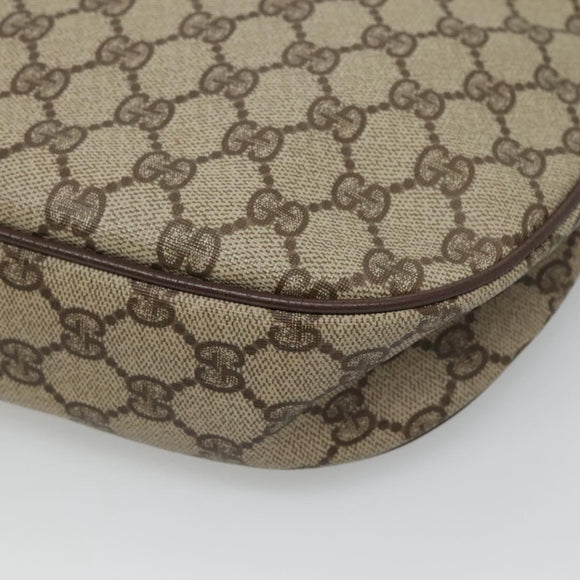 GUCCI GG Supreme Shoulder Bag PVC Beige Gold 007 39 6018 4023 Auth ep7961