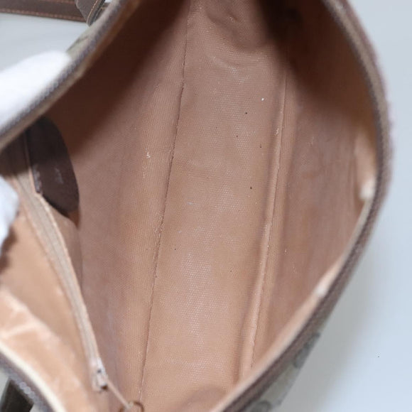 GUCCI GG Supreme Shoulder Bag PVC Beige Gold 007 39 6018 4023 Auth ep7961