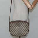 GUCCI GG Supreme Shoulder Bag PVC Beige Gold 007 39 6018 4023 Auth ep7961-22