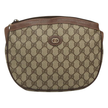 GUCCI GG Supreme Shoulder Bag PVC Beige Gold 007 39 6018 4023 Auth ep7961 - 0