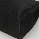 CELINE C Macadam Canvas Hand Bag Black Auth ep7965-10