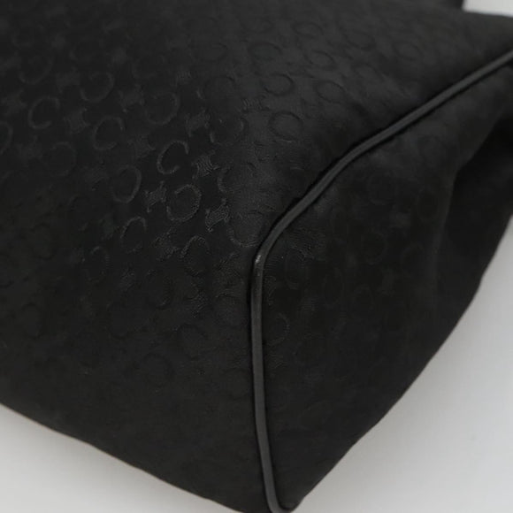 CELINE C Macadam Canvas Handtasche Schwarz Auth ep7965