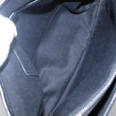 CELINE C Macadam Canvas Hand Bag Black Auth ep7965-15