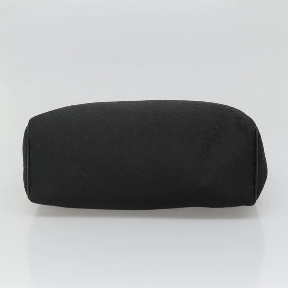 CELINE C Macadam Canvas Hand Bag Black Auth ep7965