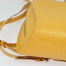 LOUIS VUITTON Epi Mabillon Backpack Yellow M52239 LV Auth ep7969-14