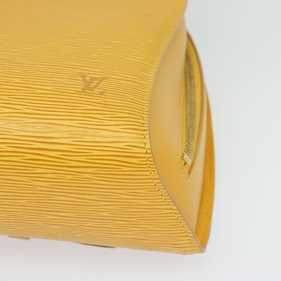 LOUIS VUITTON Epi Mabillon Backpack Yellow M52239 LV Auth ep7969