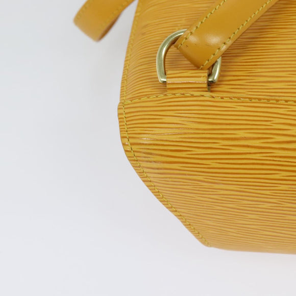 LOUIS VUITTON Epi Mabillon Backpack Yellow M52239 LV Auth ep7969