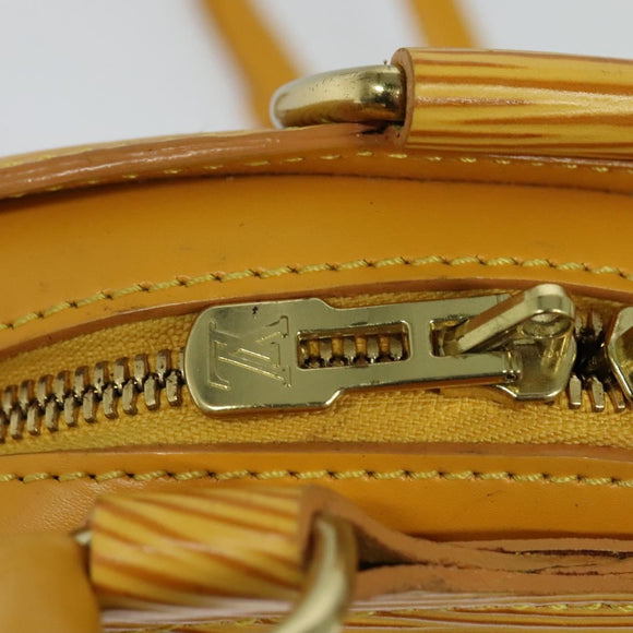LOUIS VUITTON Epi Mabillon Backpack Yellow M52239 LV Auth ep7969