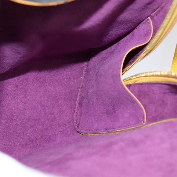 LOUIS VUITTON Epi Mabillon Backpack Yellow M52239 LV Auth ep7969