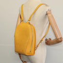 LOUIS VUITTON Epi Mabillon Backpack Yellow M52239 LV Auth ep7969-21