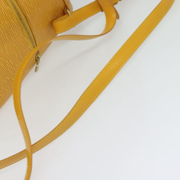 LOUIS VUITTON Epi Mabillon Backpack Yellow M52239 LV Auth ep7969