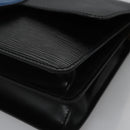 LOUIS VUITTON Epi Bicolor Free Run Shoulder Bag Black Blue M52415 LV Auth ep7970-15